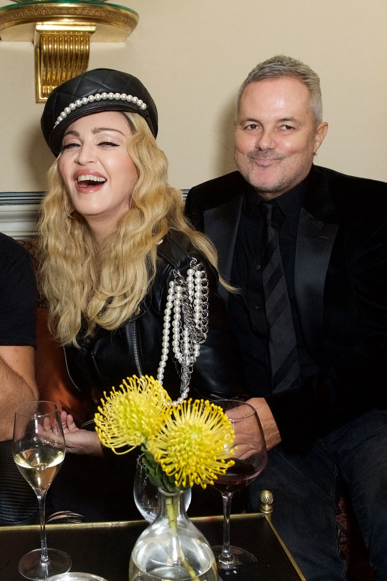 Se nota que la diva está de muy buen humor.