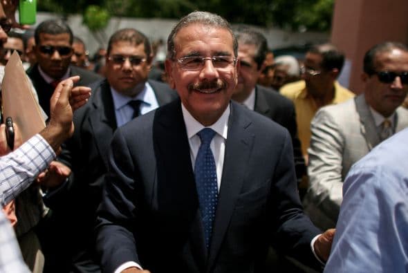 Mayo 20- La Junta Central Electoral (JCE) de República Dominicana, nombra ganador de los comicios presidenciales al candidato electo del Partido de la Liberación Dominicana (PLD), Danilo Medina.