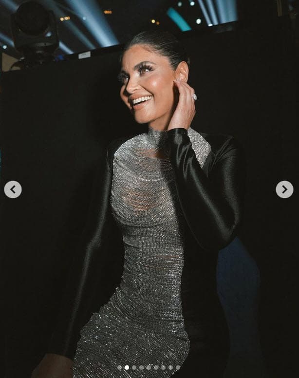 Este fue el oteo modelo que 'Chiqui' Delgado lució en la primera gala.