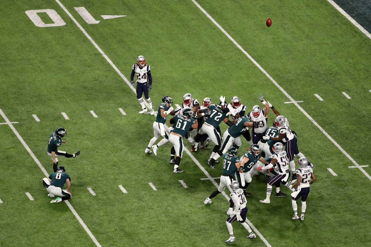 Jake Elliott le dio a los Eagles la primera ventaja en el Super Bowl LII