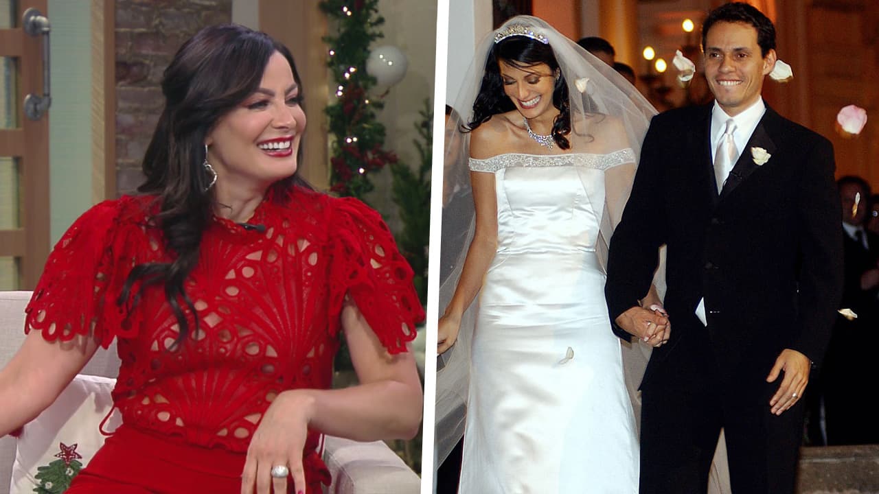 Dayanara Torres explica en qué condiciones guarda el vestido de novia que usó en su boda con Marc Anthony