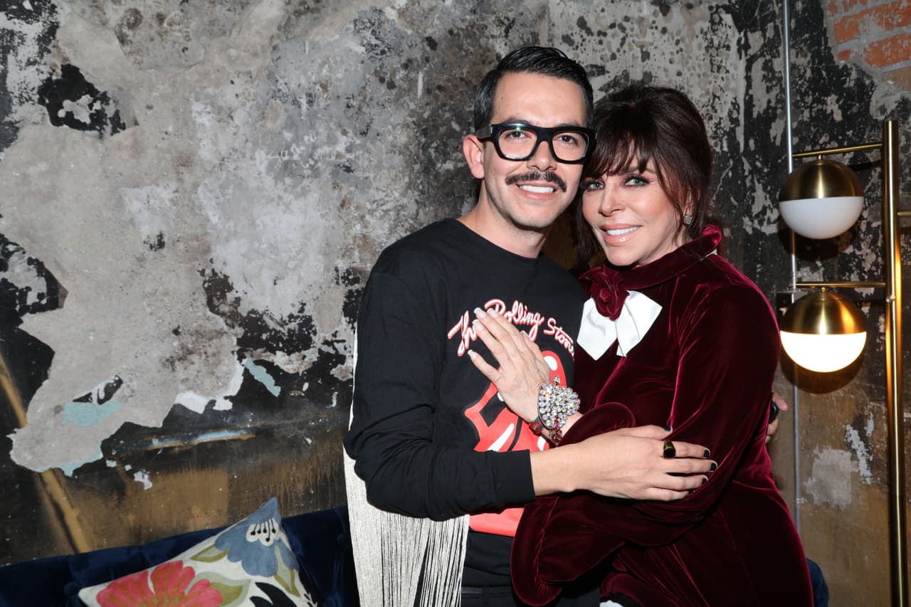 Manolo Caro y Verónica Castro