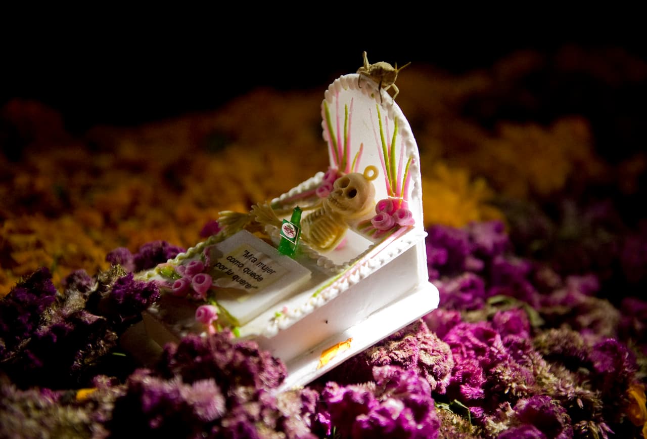 Existen otros elementos que se pueden incluir en la ofrenda entre ellos: fruta, papel picado, figuras de barro, licor, cigarros, dulces y cualquier elemento que sabemos eran del agrado de nuestros difuntos.