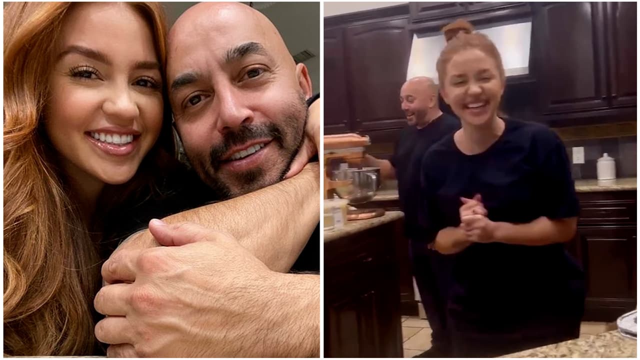 Un enamoradísimo Lupillo Rivera le preparó tamales a su esposa de la forma más romántica