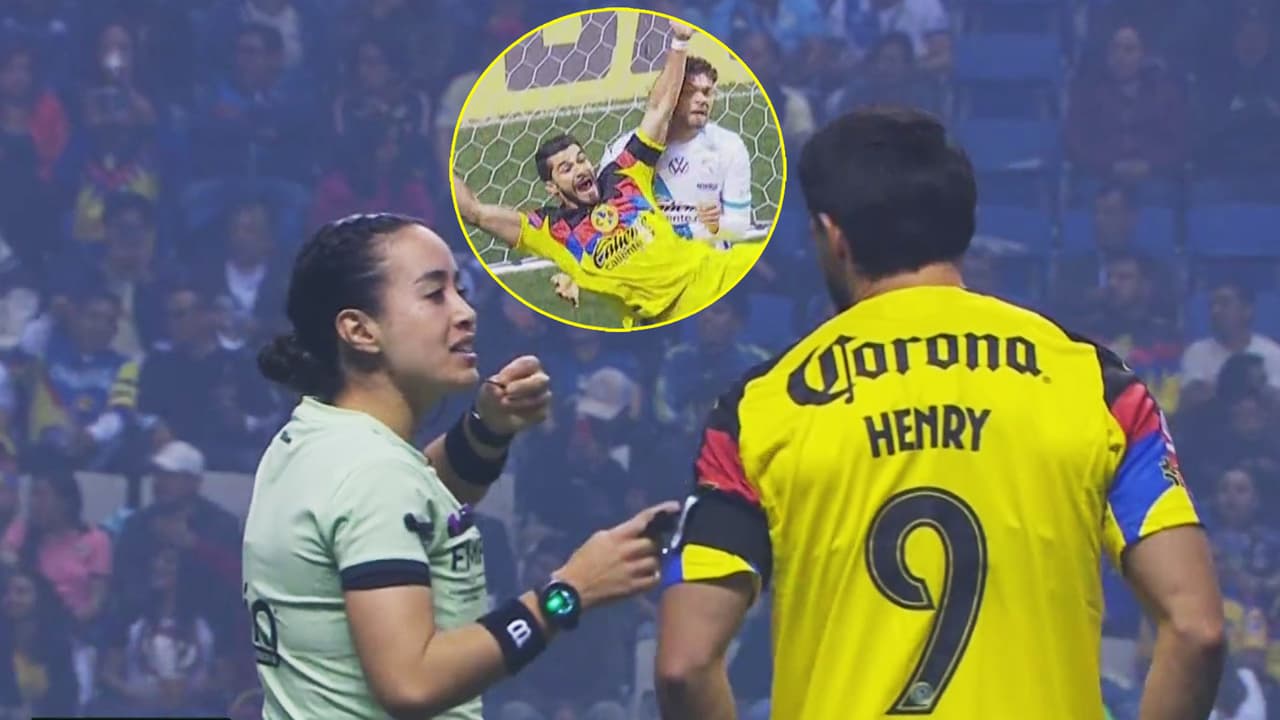 Puebla vs. América: Henry Martín no se aguanta reclamo a Katia Itzel