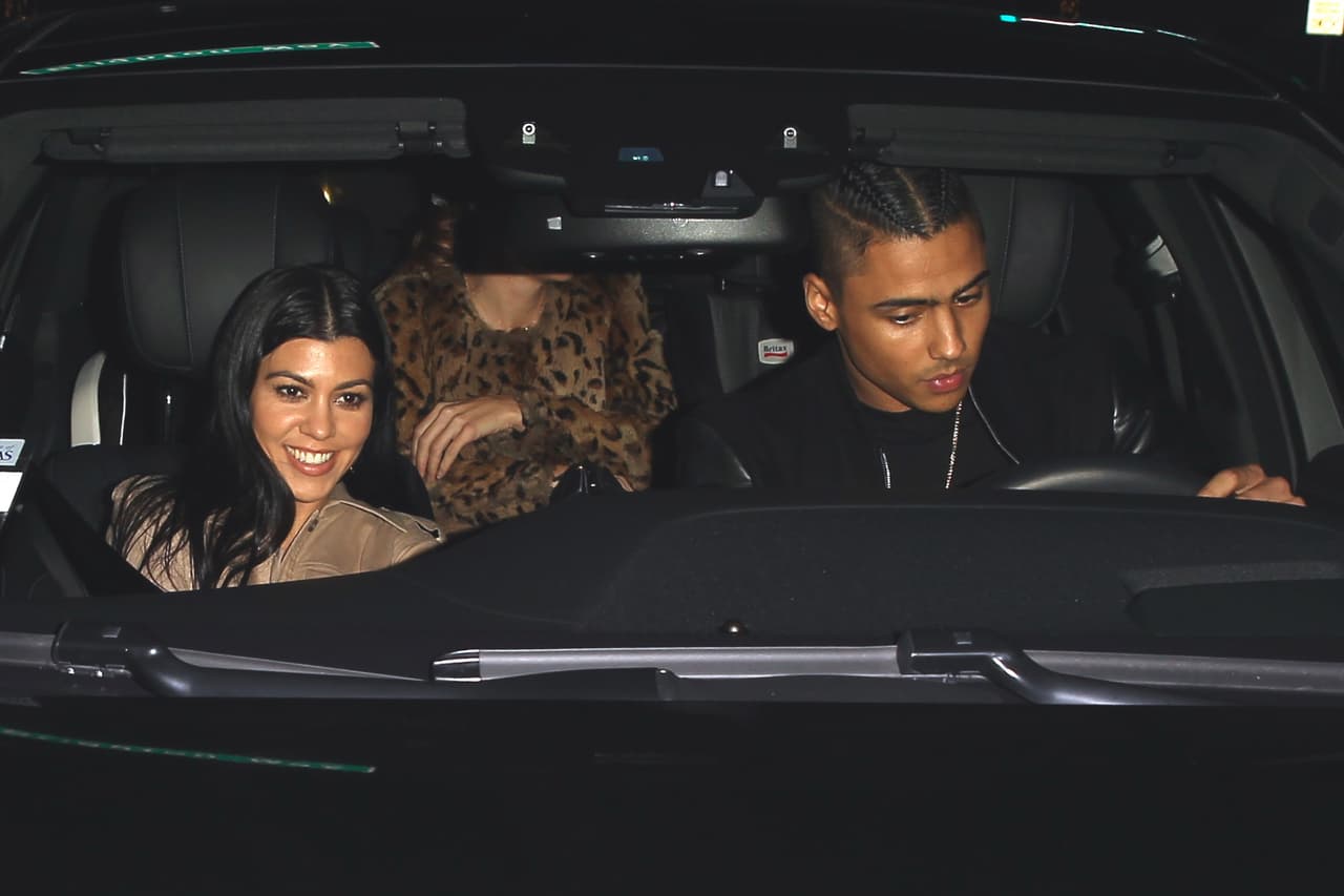 ¡Kourtney Kardashian salió a cenar con Quincy Combs!