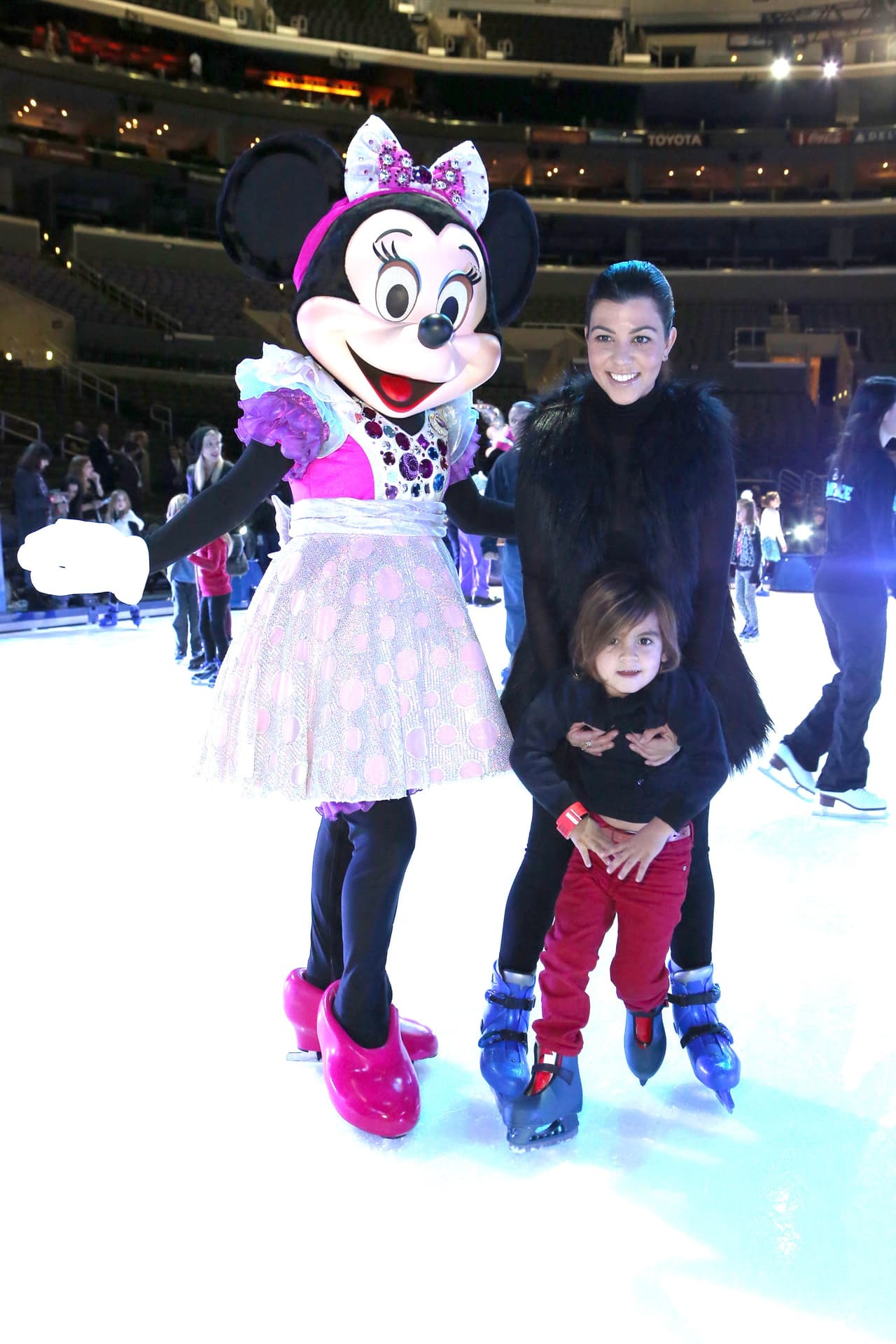 Kourtney Kardashian
<b> es madre </b>de Mason, de 10 años, su hija Penélope, de siete, y su hijo Reign, de cinco.