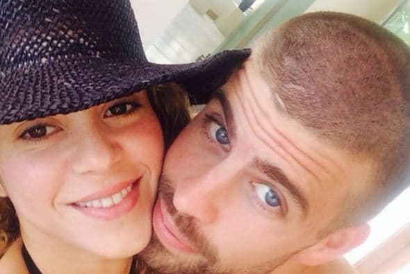 Las fotos más tiernas de Shakira y Piqué.