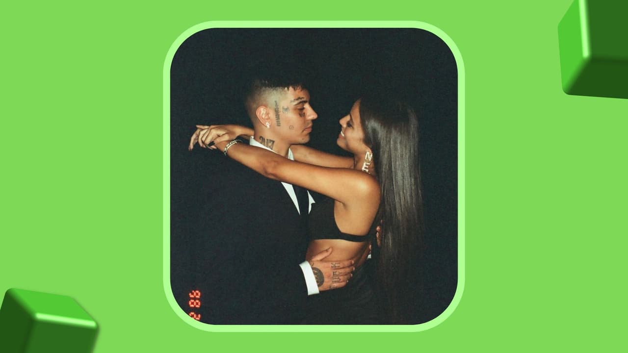 <h3 class="cms-H3-H3">Duki & Emilia</h3>
<br>
<br>Con la canción ‘Esto Recién Empieza’ los artistas Duki y Emilia lograron entrar a la esfera de
<a href="https://www.univision.com/shows/premios-juventud/lista-completa-de-artistas-nominados-premios-juventud-2022" target="_blank">'Mejor Canción en pareja’</a>. Los artistas comenzaron su relación a finales del 2021 y el tema musical habla de los sus momentos más especiales y refleja imágenes de sus vacaciones en Italia.