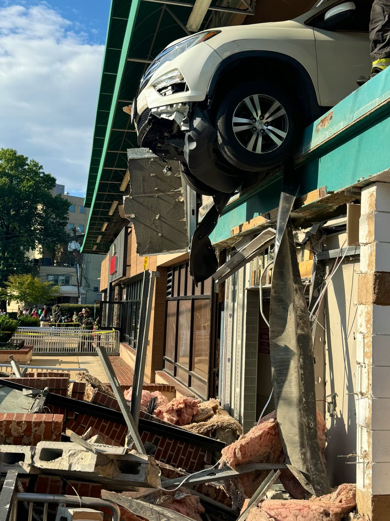 La mañana de este martes, una inusual escena sorprendió a propios y extraños.