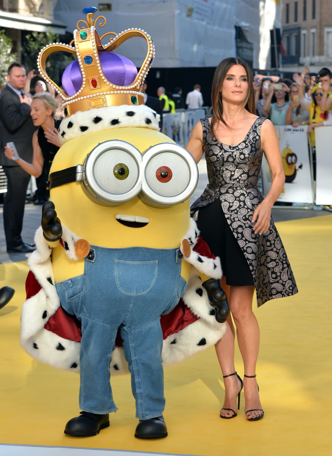 Sandra presta su voz como la villana en 'Minions'
