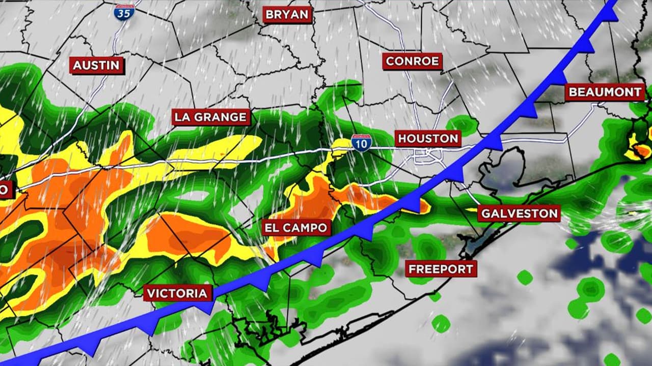Un nuevo frente frío llegará este miércoles al área de Houston
