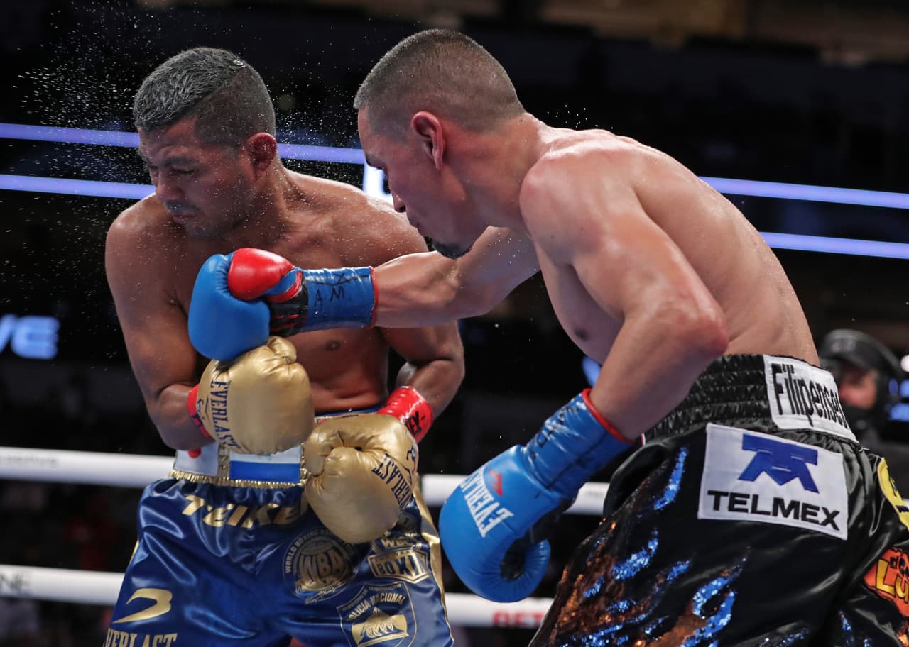 Los jueces otorgaron las tarjetas 115-113 para Román, 117-111 para Estrada y 113-115 para el mexicano, otorgándole así la victoria al Juan Francisco Estrada por decisión dividida y coronarse campeón unificado CMB, The Ring y AMB supermosca.