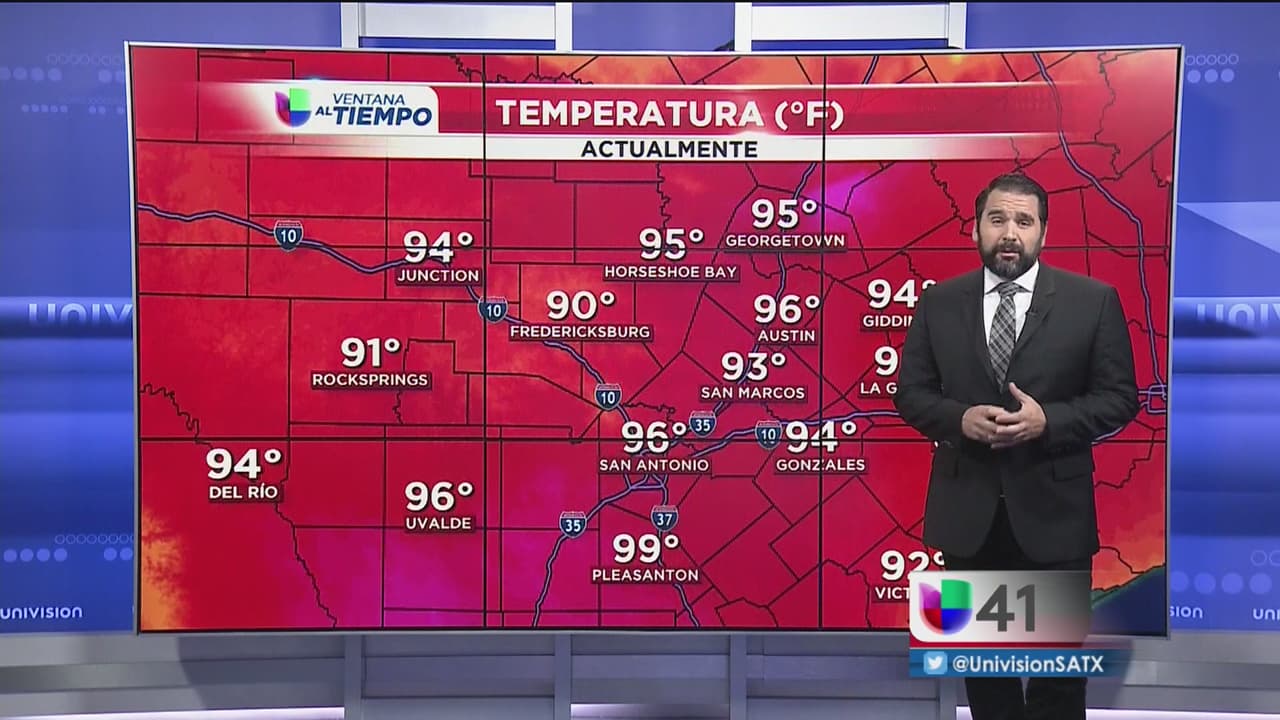 Temperaturas agradables, humedad y cielos parcialmente nublados en San Antonio