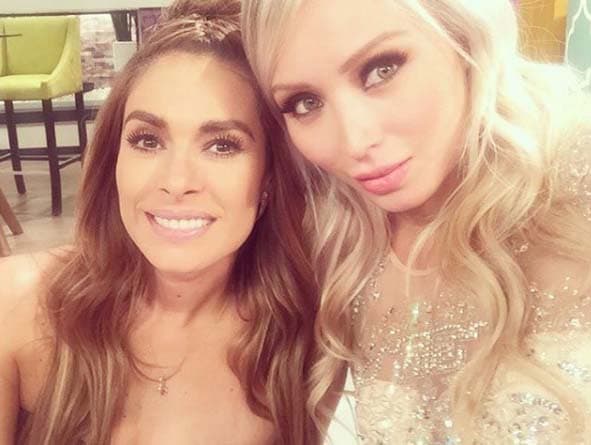 Las guapísimas Galilea y Daniella Chávez.
