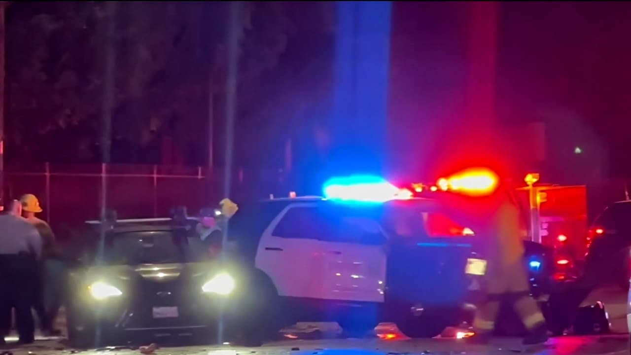Un muerto tras colisión con una patrulla del sheriff del condado Los Ángeles
