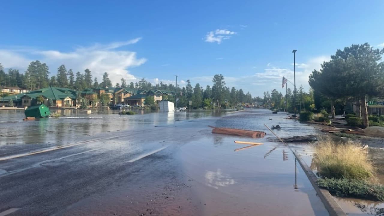 Inundación repentina en el Gran Cañón provoca la evacuación de más de 100 personas