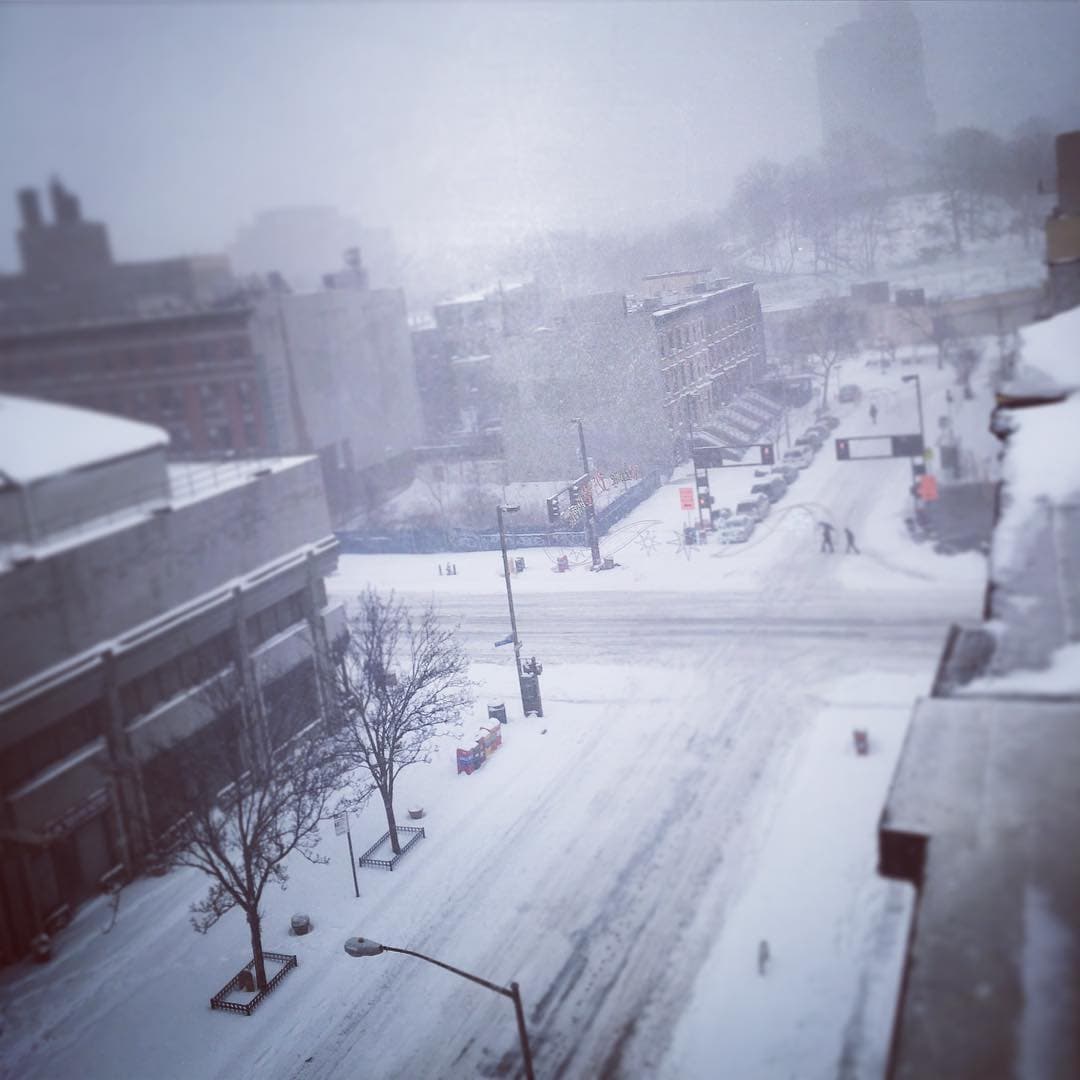 Neil Patrick Harris compartió esta foto desde su ventana.