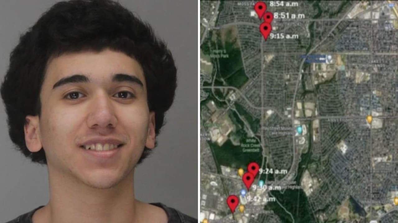 En 50 minutos, roban a punta de pistola seis negocios en Dallas; el sospechoso tiene 19 años