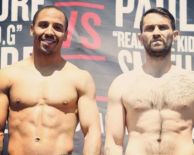 Andre Ward en peso para su regreso, su rival se pasó