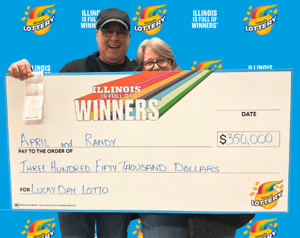 Dos amigos ganan $350,000 del Lucky Day Lotto tras parada inesperada en West Chicago