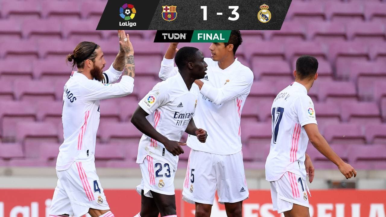 Con polémica incluida, Real Madrid deja en la lona al Barcelona