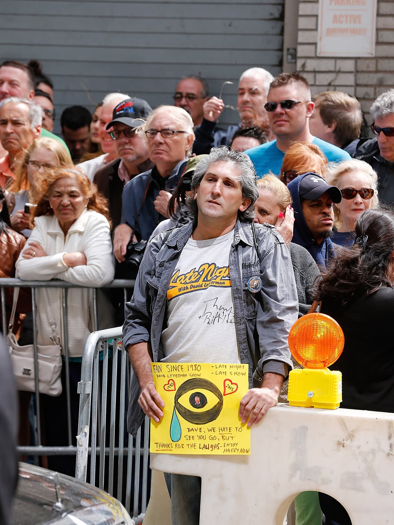 Muchos fanáticos de Letterman