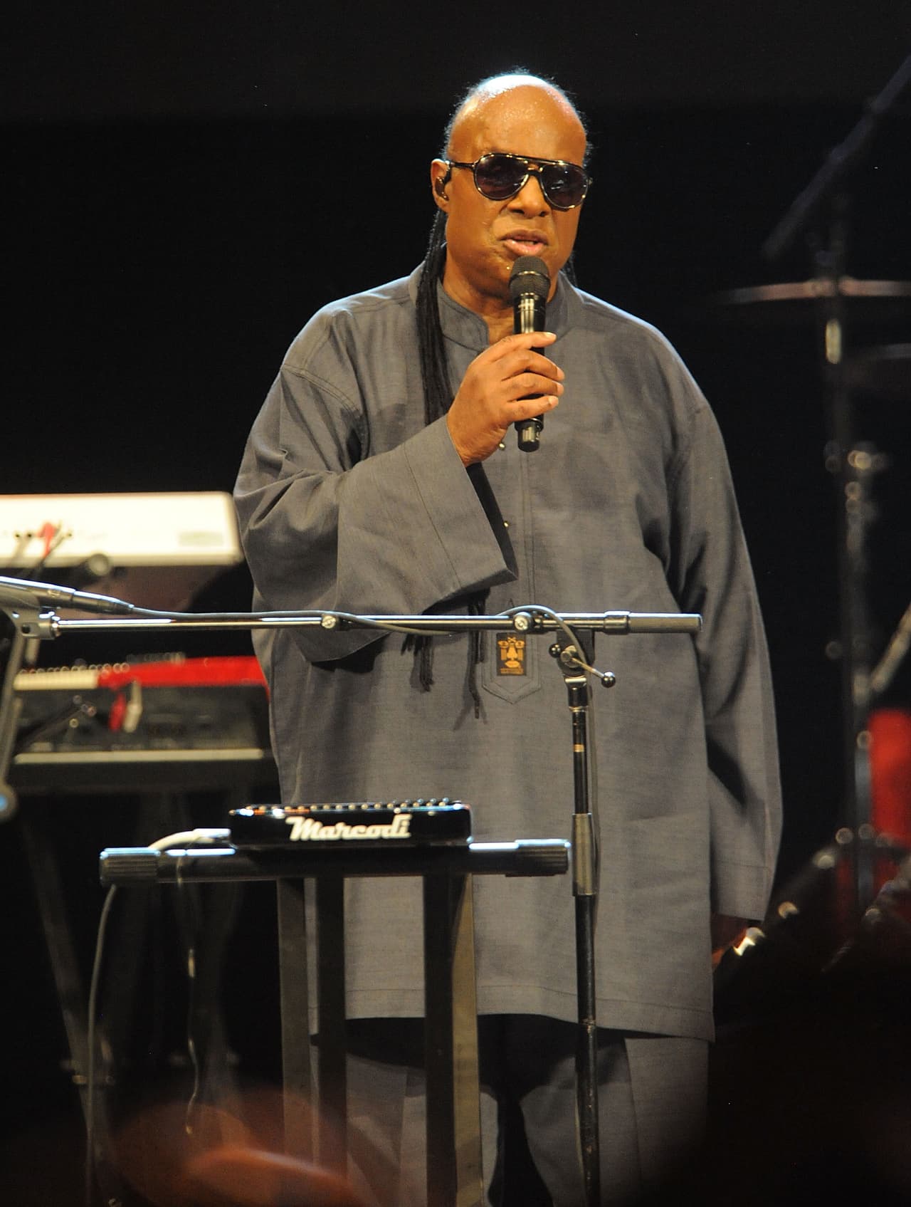 El legendario cantante dijo que se sentía afortunado de estar en un evento tan especial.