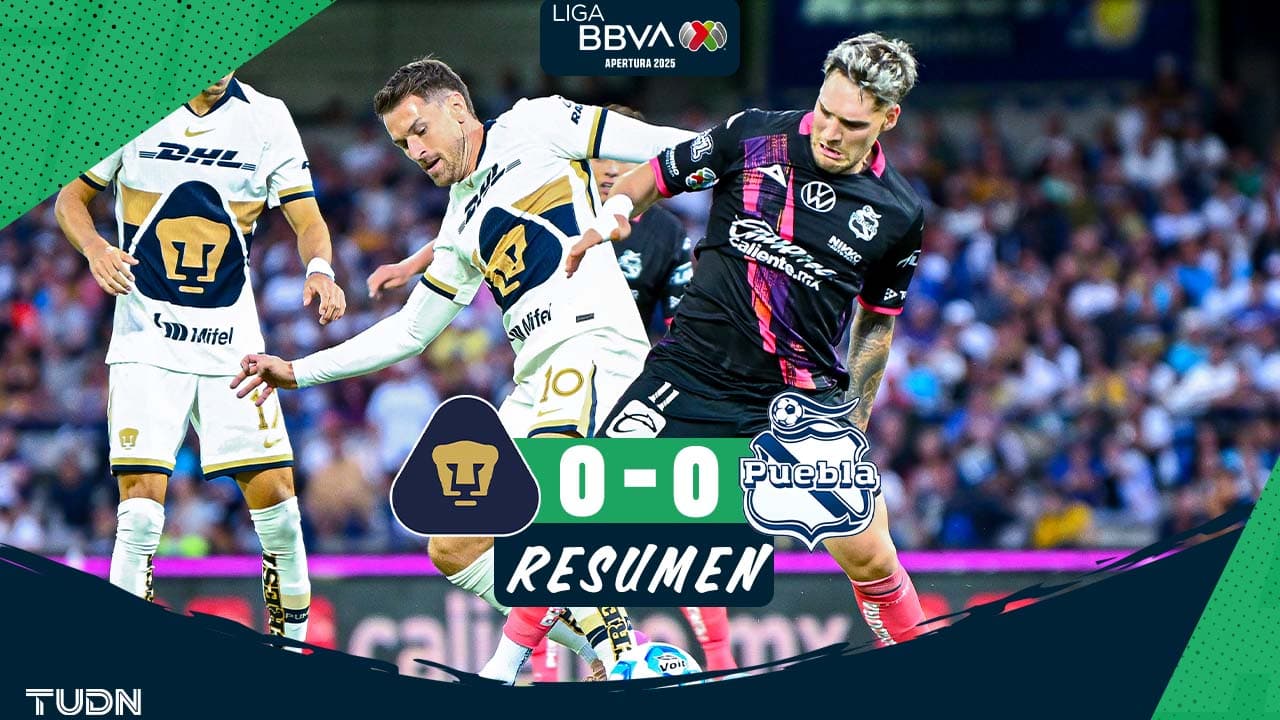 Resumen | Pumas y Puebla no se hacen daño en un empate sin goles