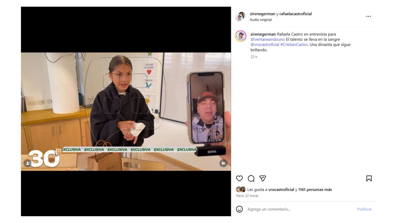 El regalo de Cristian Castro a su hija por su cumpleaños.