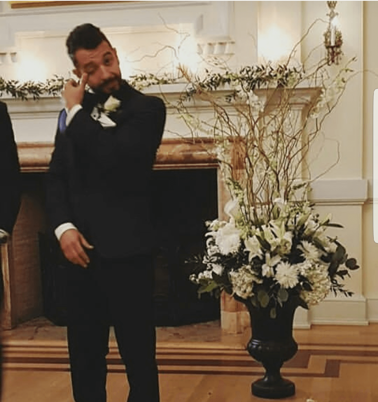 Sergio se emocionó hasta las lágrimas, ya que no creía en el matrimonio, pero Alyse lo hizo cambiar de opinón.