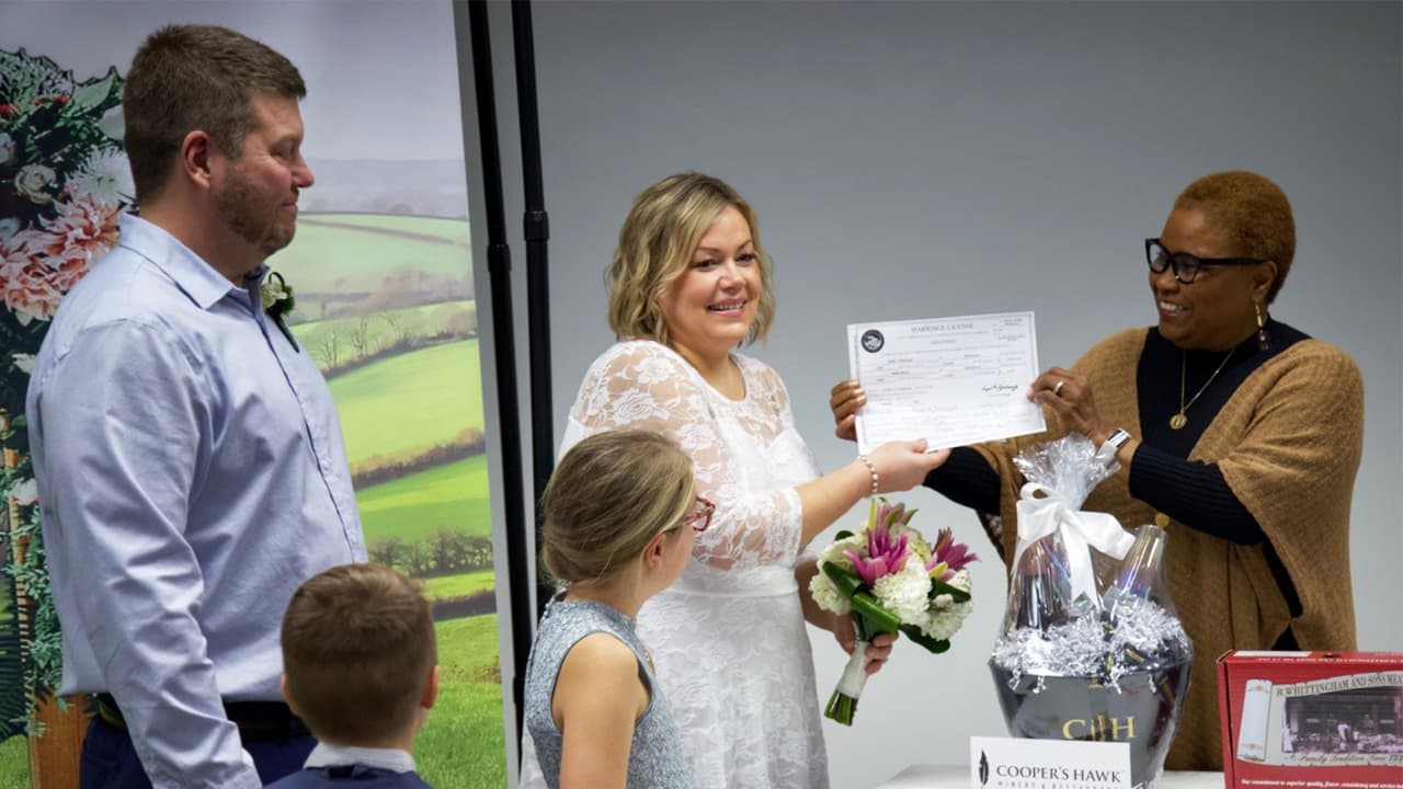 Daniel y Mandy fueron elegidos por la Jueza para ser la primera pareja en casarse del 2023.