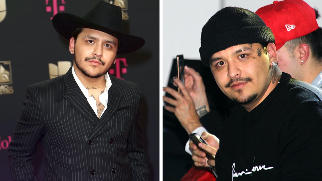 El video de Nodal sin tatuajes y antes de la fama cantando en una oficina