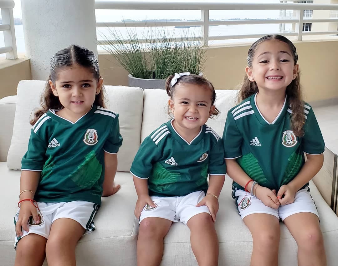 Las pequeñas ya se veían como niñas grandes para ese momento.