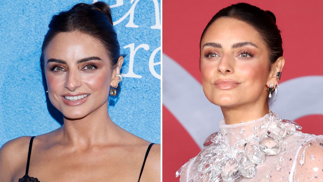 Aislinn Derbez deslumbra con look de transparencias en Paris Fashion Week