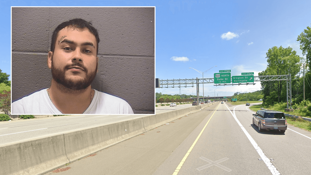 Arrestan al sospechoso de un tiroteo sobre la I-85 en Durham que dejó a un hombre herido