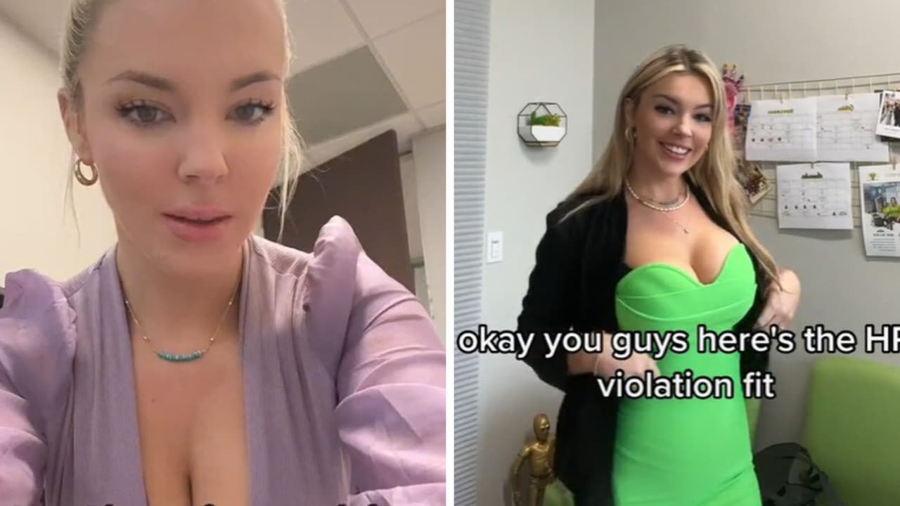 Mujer es enviada a casa del trabajo por usar ropa "reveladora": Internet la defendió