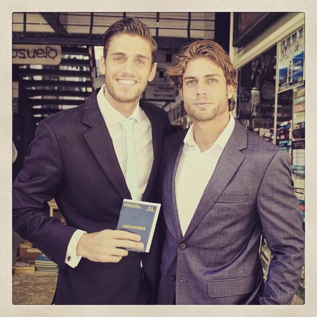 Por si no fuera suficiente con su belleza en la familia Pancheri, ¡también tenemos a su hermano Emilio!