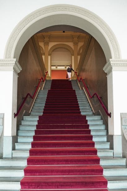 Es "una de las muy, muy pocas cosas que tenemos que creemos que estaba en la Casa Blanca antes de que la Casa Blanca se quemara en 1814", dijo la curadora asistente de la residencia presidencial, Melissa Naulin.