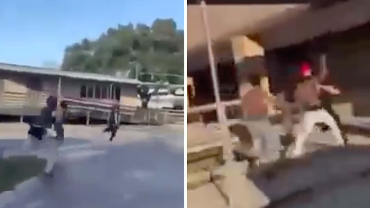 Video capta el momento en el que un grupo de estudiantes de CFISD intentan golpear a un entrenador