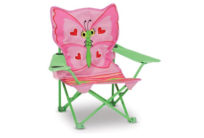 - Melissa & Doug Sunny Patch Bella Butterfly Chair (16.99 dólares)