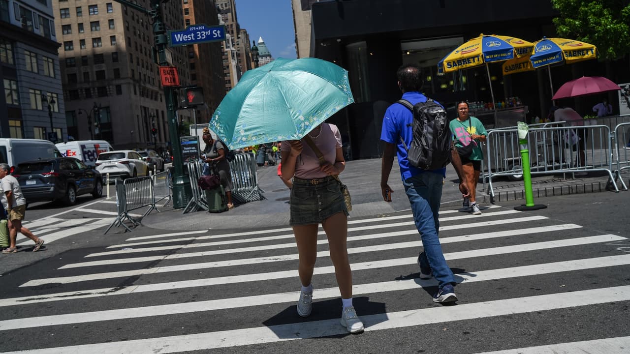 Nueva York bajo alerta por calor: pronostican índices térmicos cercanos a los 100 °F