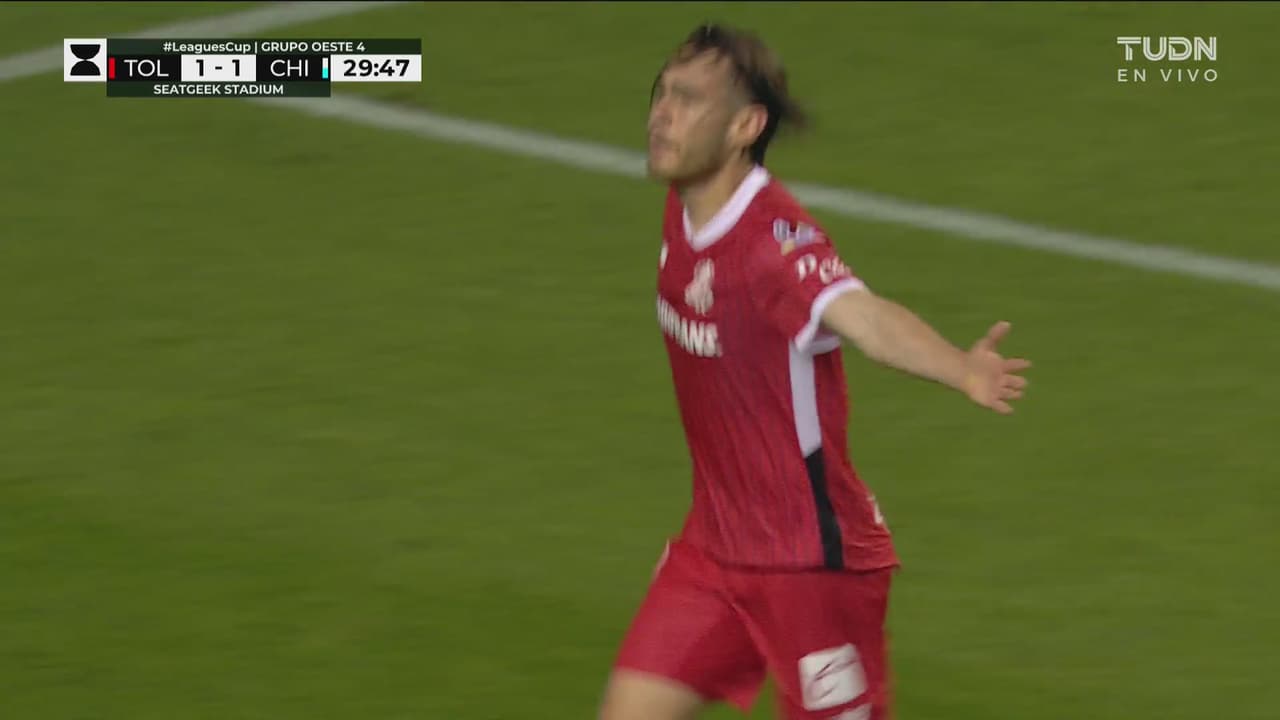 ¡Llega el empate! Canelo marca el 1-1 para Toluca con zurdazo