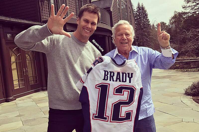 Tom Brady recupera el jersey que le fue robado en el Super Bowl 51