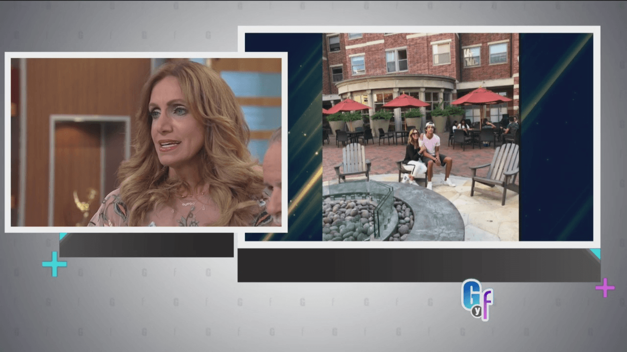 Quiso capturar cada momento con fotografías y videos que ha estado publicando en su cuenta de Instagram, donde algunas de sus fans la comprenden porque saben lo que es tener que desprenderse de sus hijos.