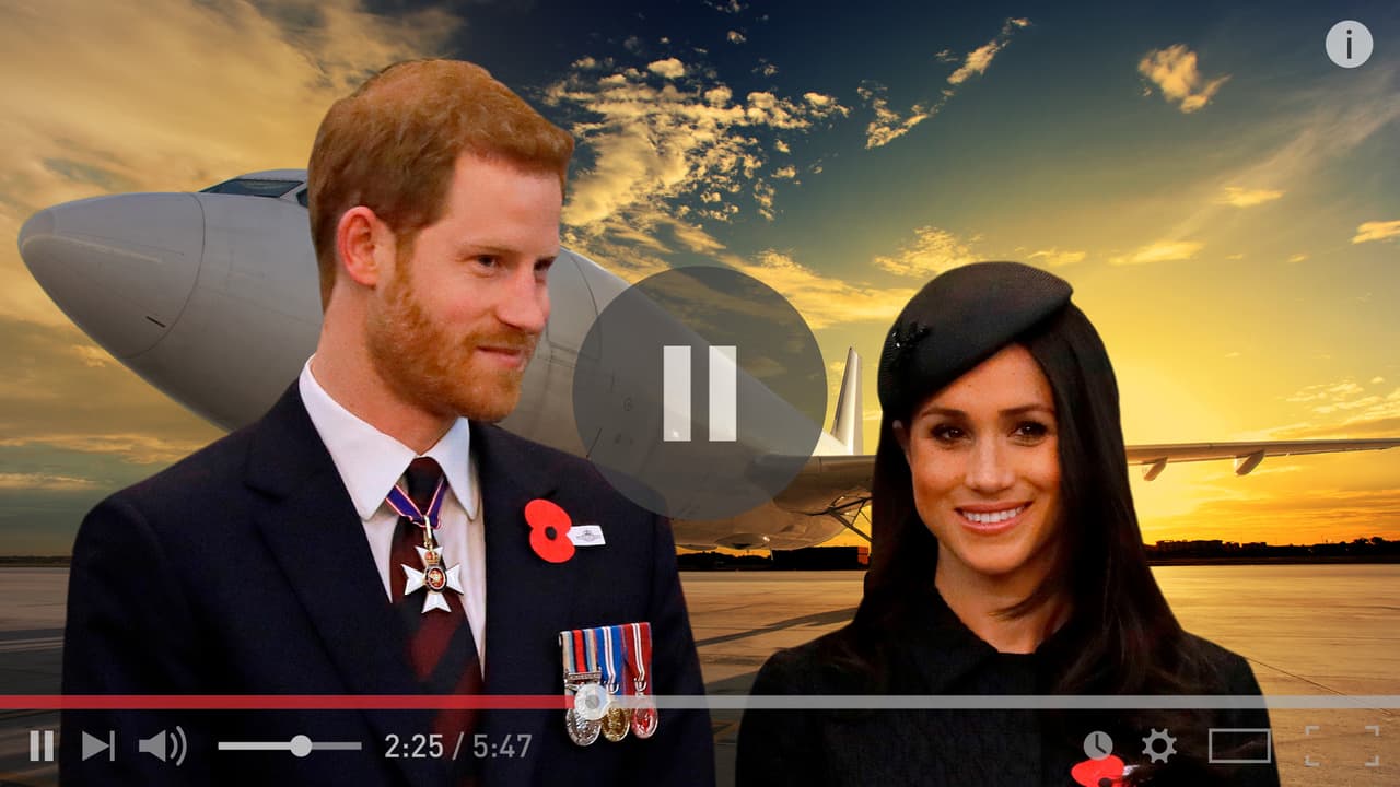 El príncipe Harry y Meghan Markle ponen en pausa su luna de miel