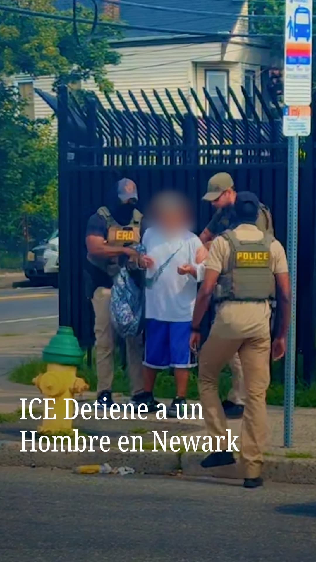 ICE detiene a un hombre tras salir de una iglesia en Newark