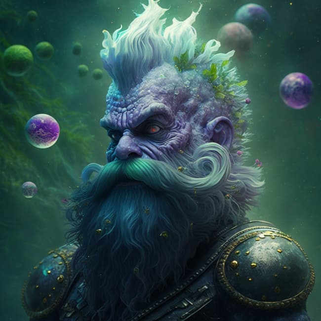 Así se vería un habitante de Neptuno.