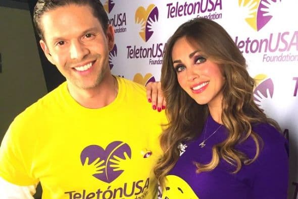 Daniel Arenas, Maite Perroni, Prince Royce y más compartieron fotos personales de su experiencia en el escenario y tras bambalinas de Teletón USA 2014