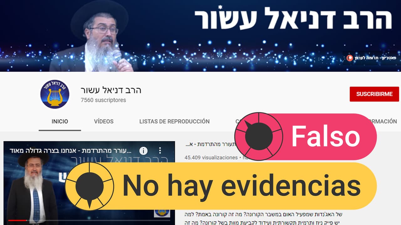 No es cierto que la vacuna contra el covid-19 te hace gay como dijo un rabino